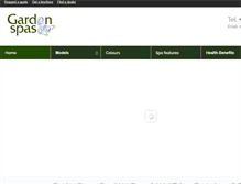 Tablet Screenshot of gardenspas.co.uk